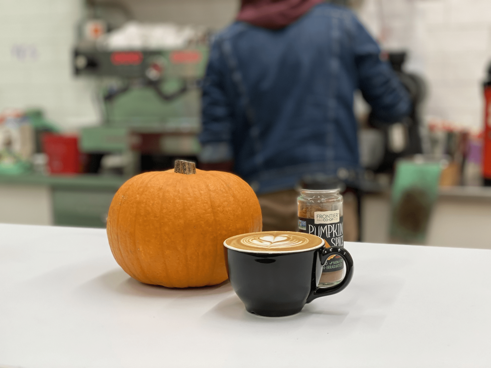 Homemade Pumpkin Spice Latte - Peace Coffee