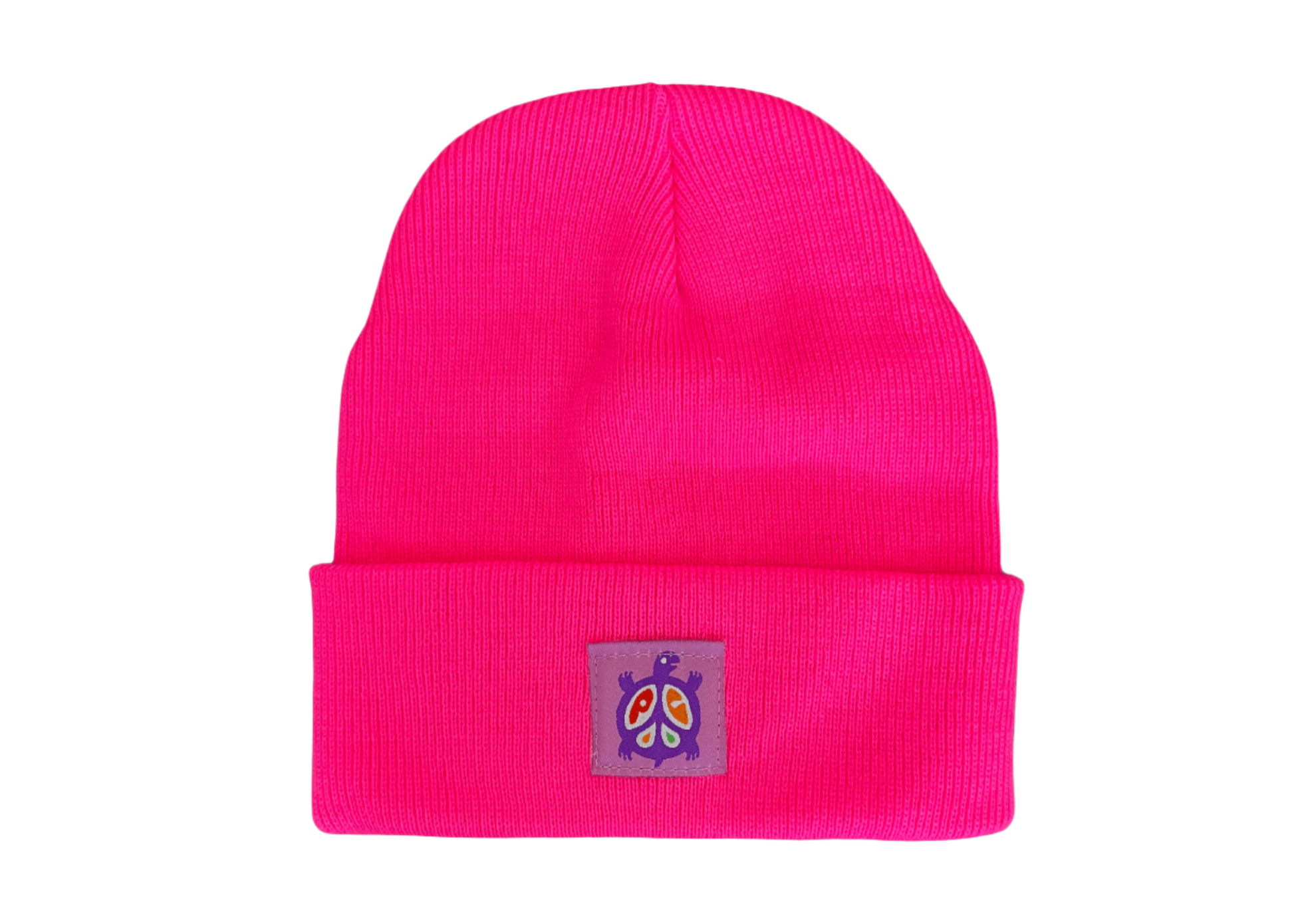 Bright Pink Stocking Cap - Peace Coffee