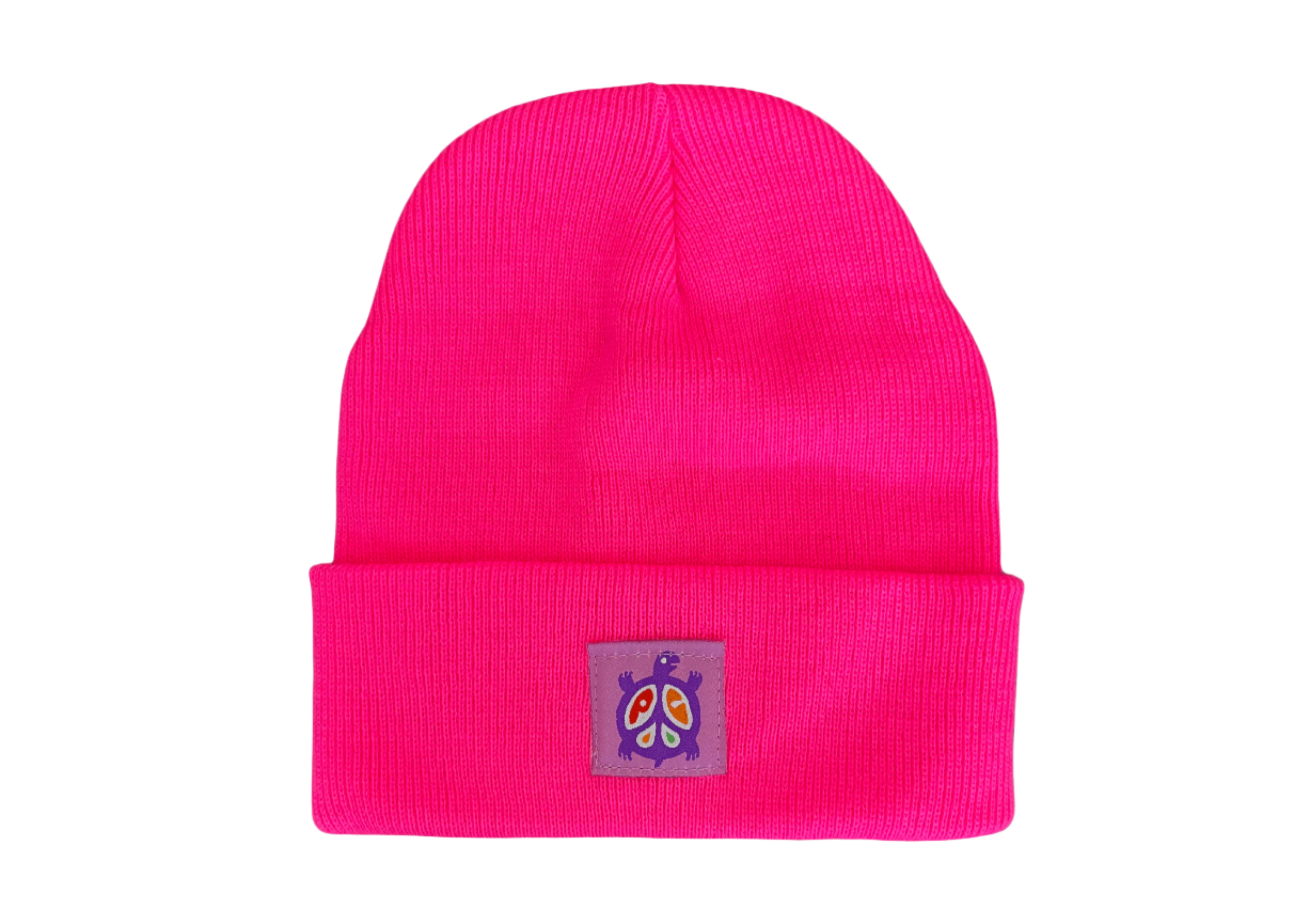 Bright Pink Stocking Cap - Peace Coffee