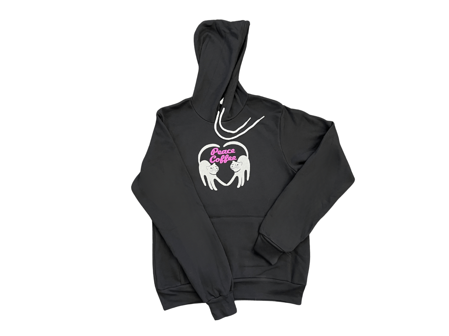 Limited Edition Cat Love Hoody - Peace Coffee