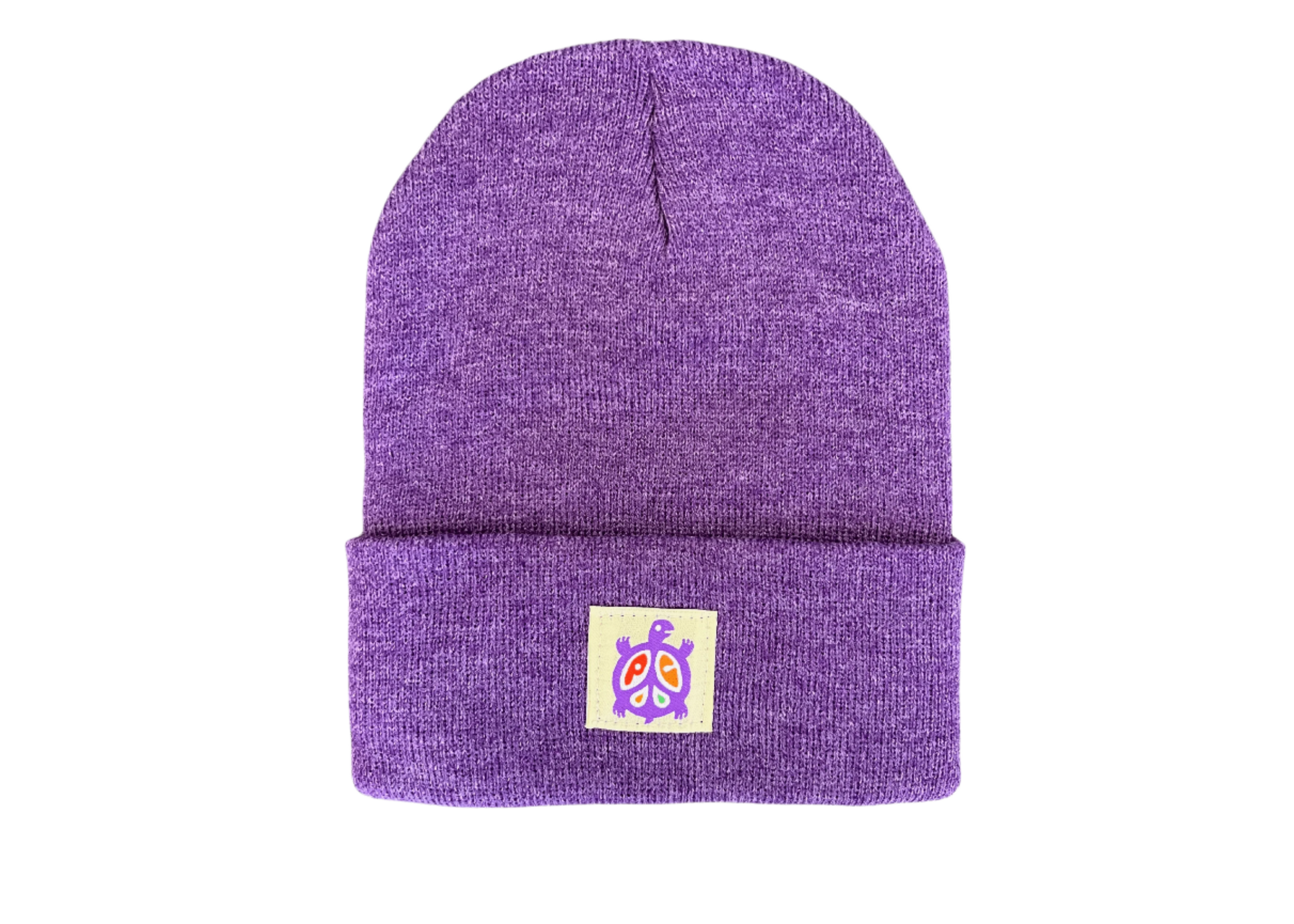 Purple Stocking Cap - Peace Coffee