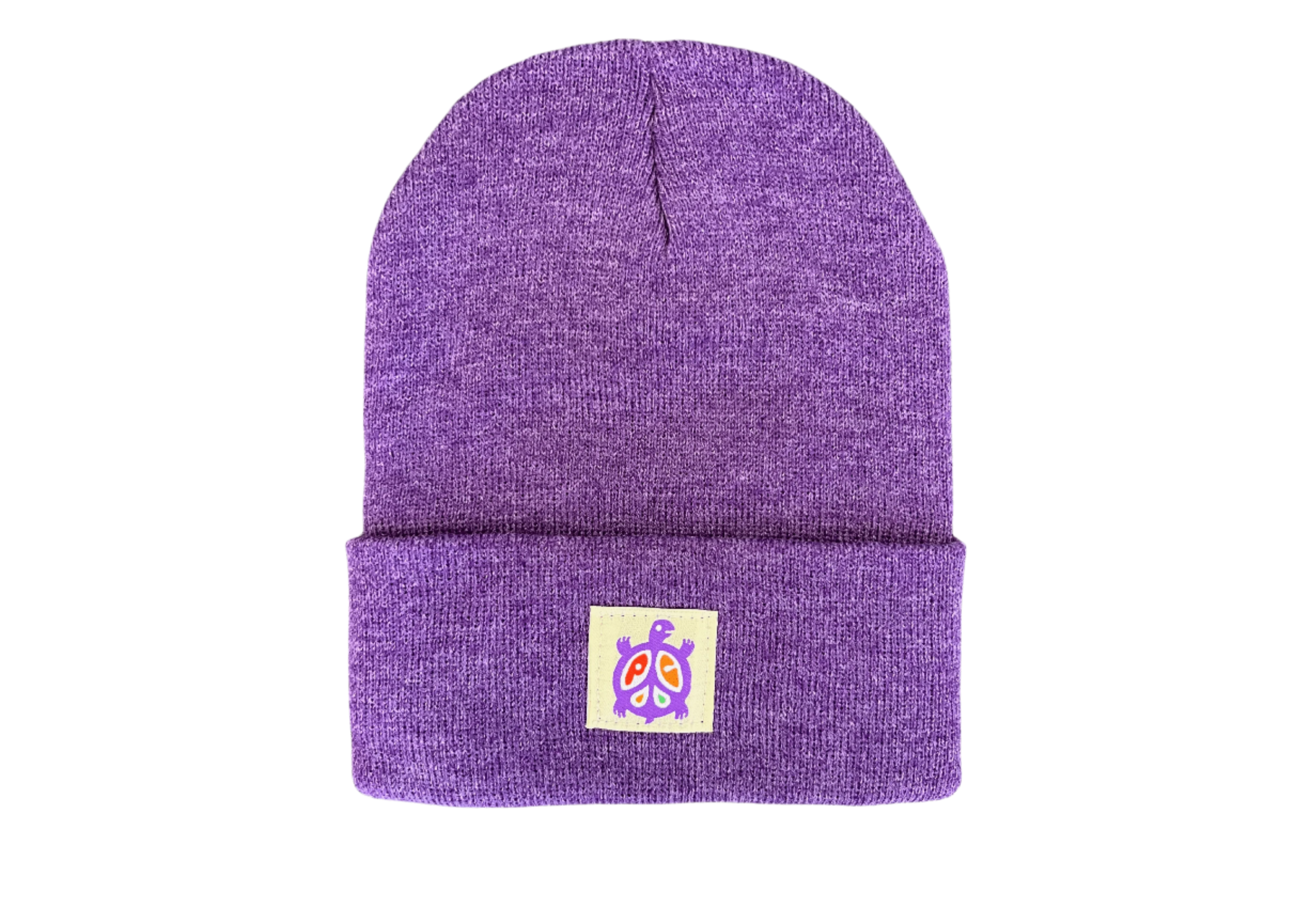 Purple Stocking Cap - Peace Coffee